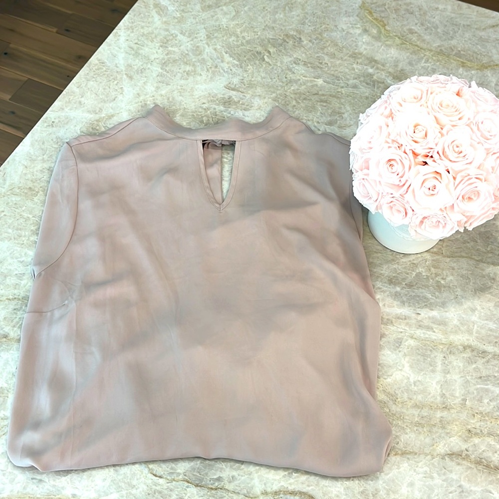Torrid long sleeve Blouse Tan